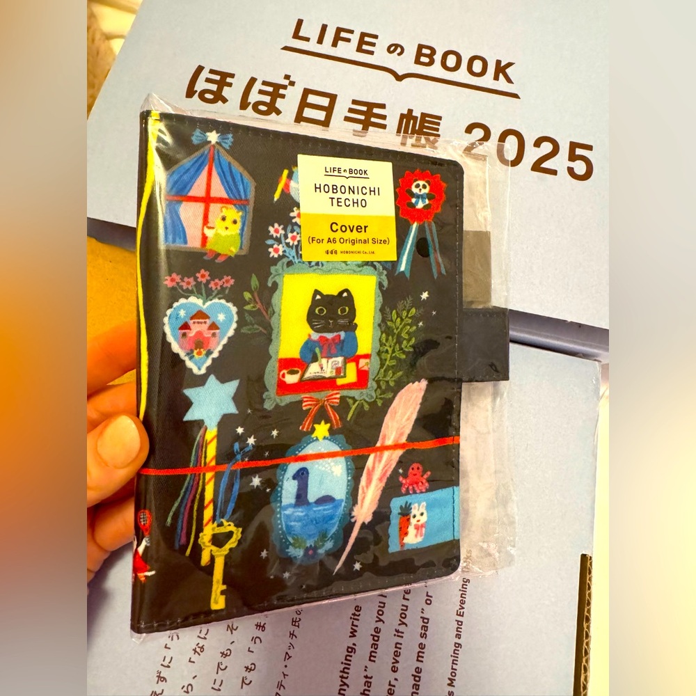 Hobonichi Techo A6 Cover Yumi Kitagishi Otegami 2025 Edition Portable Travel Sz